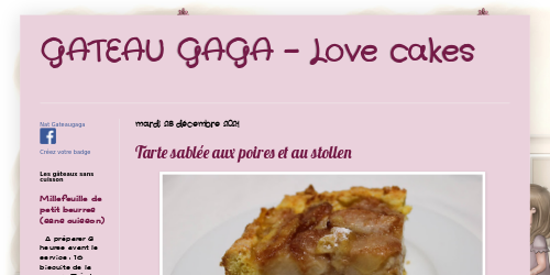 GATEAU GAGA - Love cakes