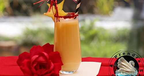 Cocktail tropical sans alcool