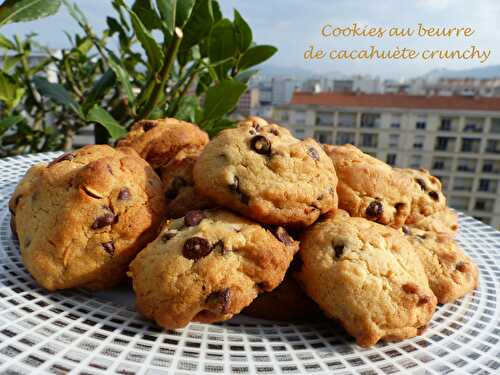 Cookies au beurre de cacahuète crunchy - Recette autour d'un ingrédient # 45