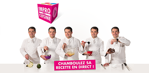 Impro en cuisine, une web émission culinaire avec Jean-François Piège