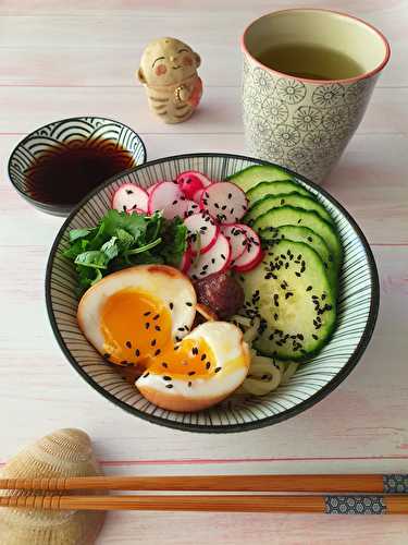 Salade de nouilles froides à la Japonaise