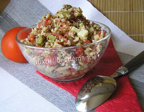 Salade de quinoa gourmand