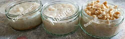 Riz de konjac au lait de soja