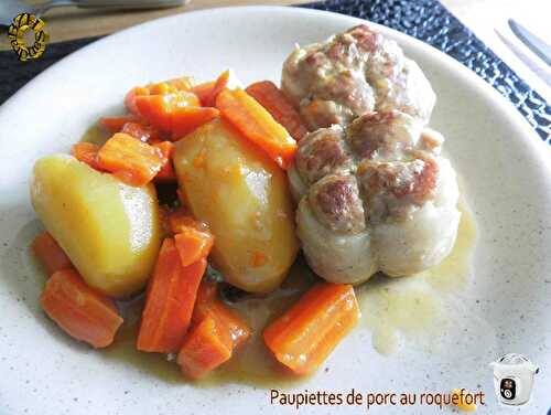Paupiettes de porc au Roquefort (Cookeo)