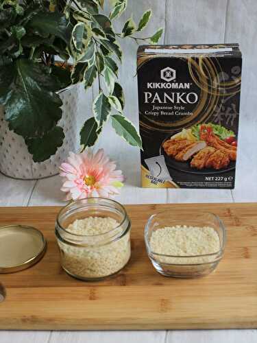 Panko, chapelure japonaise facile et rapide