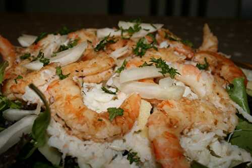 Mon menu asiatique #3 : Salade asiatique - plaisirs et gourmandises