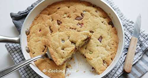 ONE PAN COOKIE AUX SMARTIES