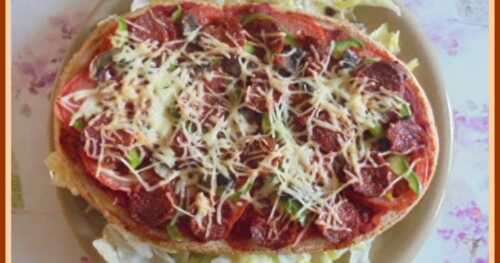 Bruschetta tomate champignon chorizo 
