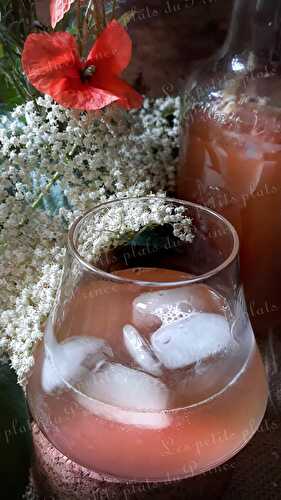 Champagne des fées rosé au sureau et pétales de coquelicot