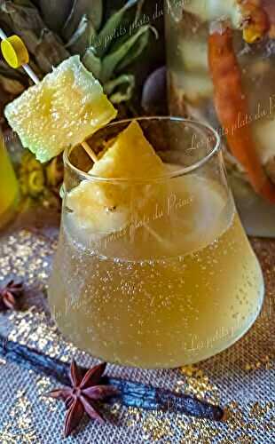 Recette antigaspi de pétillant d'ananas (Tepache)