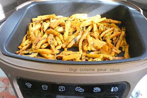 Frites de patate douce au cake factory