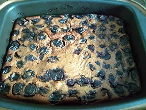 Clafouti chocolat et cerises noires au cake factory