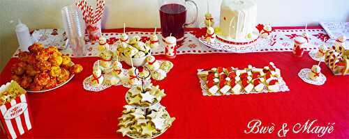 Sweet table de Noël {idées recettes sucrées de Noël}
