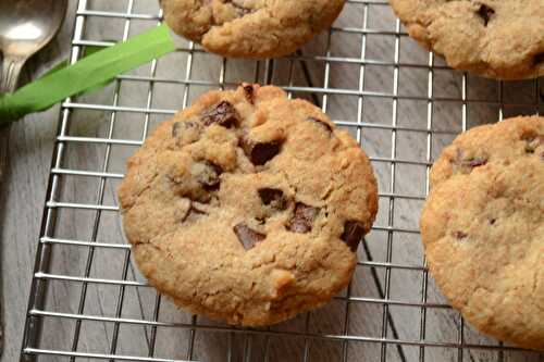 Cookies au chocolat et à la farine d'épeautre