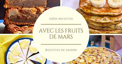 100 desserts avec les fruits de mars