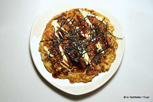 Okonomiyaki (galette de chou japonaise)