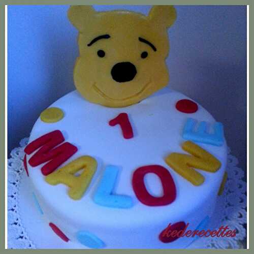Gâteau Molly Cake "Winnie l'ourson"