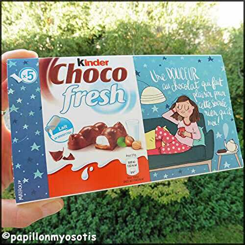 KINDER CHOCO FRESH - EDITION COLLECTOR BY MATHOU [#CHOCOLAT #KINDER]