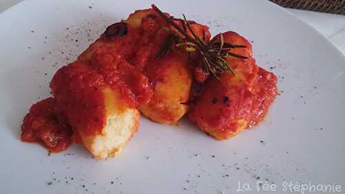 Quenelles à l'italienne - recette végétalienne