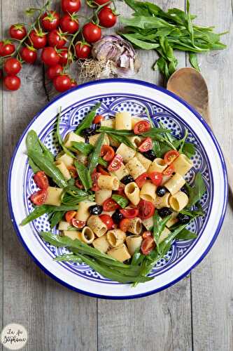Salade de pâtes à l'italienne, recette facile et rapide