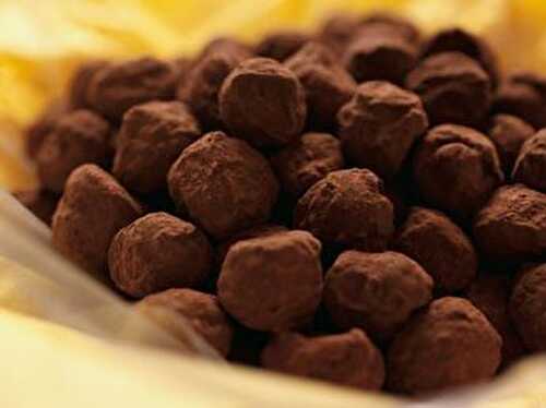Truffes au chocolat Cyril Lignac