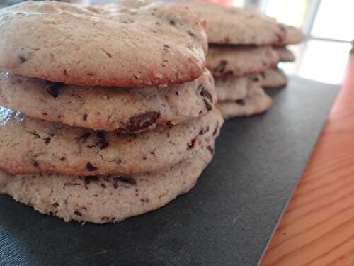 Cookies à la farine d’épeautre & aux pépites de chocolat