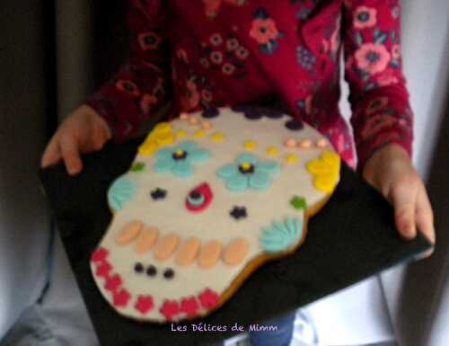 Un biscuit Calavera à faire avec les enfants