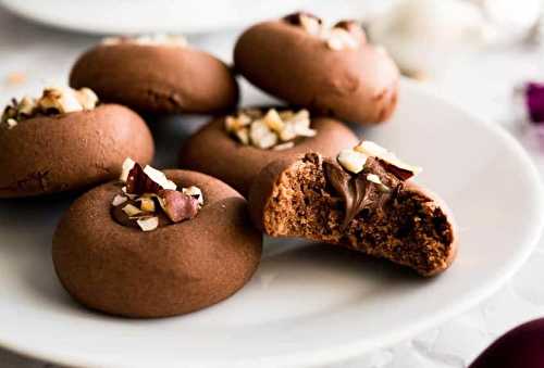 Les biscuits au Nutella fondant les plus faciles à faire (4 ingrédients!)