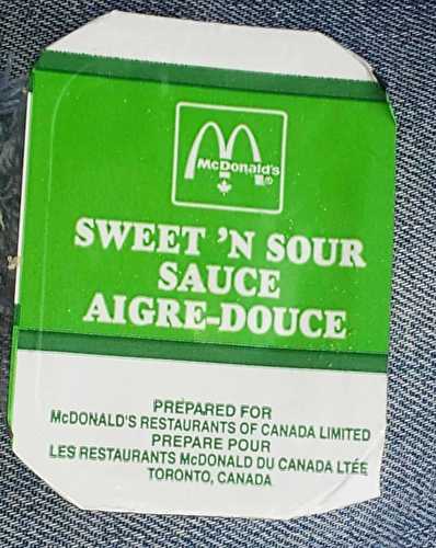 Recette de McDonald’s Sauce aigre-douce toute simple et rapide à faire