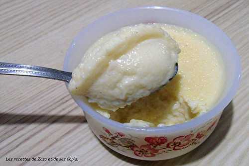 Semoule à la vanille (nouvelle recette) réalisée au Cook Expert