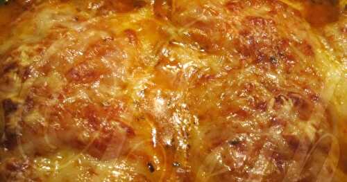 Escalopes de Poulet, Jambon, Chorizo dans le Four / Peitos de Frango, Fiambre e Chouriço no Forno