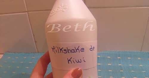 MilkShake au Kiwi  /  MilkShake de Kiwi