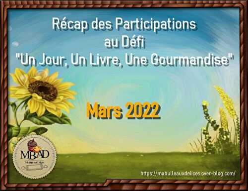 Vos Participations au Défi - Mars 2022