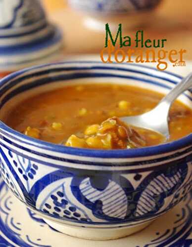 Recette de Harira : Soupe traditionnelle marocaine