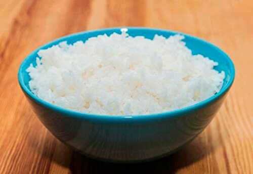 Réussir la cuisson du riz blanc (ou la recette du riz blanc)