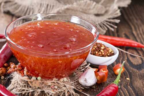 La MEILLEURE recette de sauce sweet chili