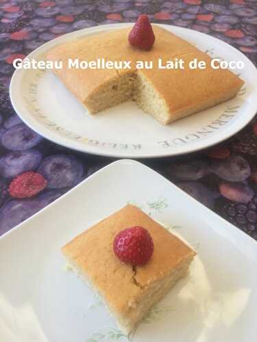 Gâteau Moelleux au Lait de Coco