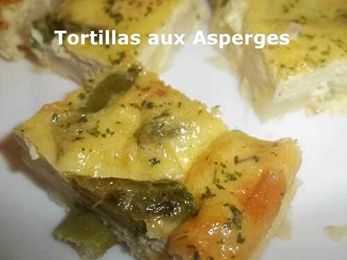 Tortillas aux Asperges pour l’Apéritif