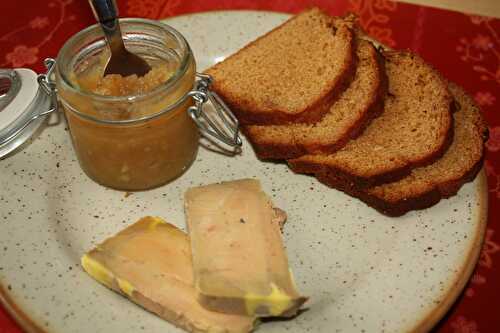 Chutney de pommes (pour accompagner le foie gras)