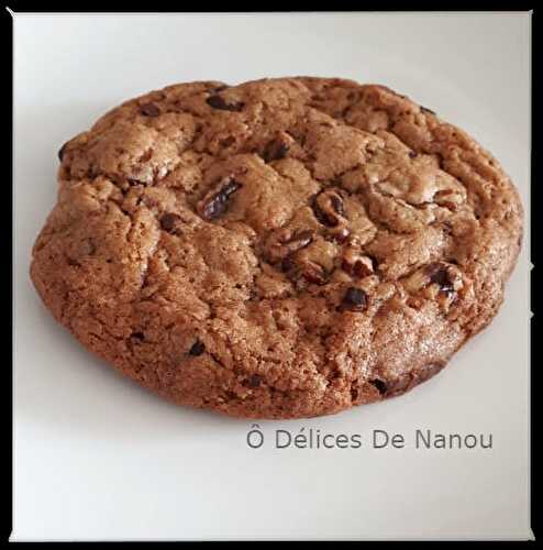 Cookies Chocolat Noir Aux Noix De Pécan