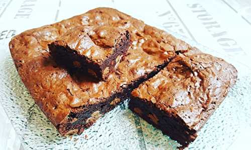 Brownie  fondant noisette, Nutella et Smarties au Cake Factory