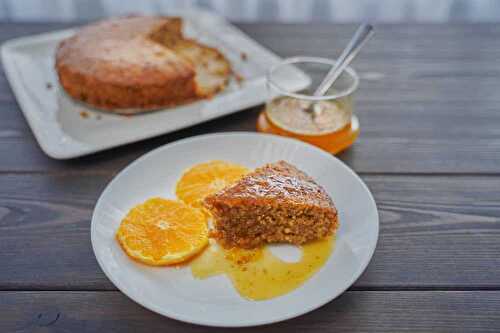 Cake aux amandes et carottes - le gâteau moelleux du goûter.