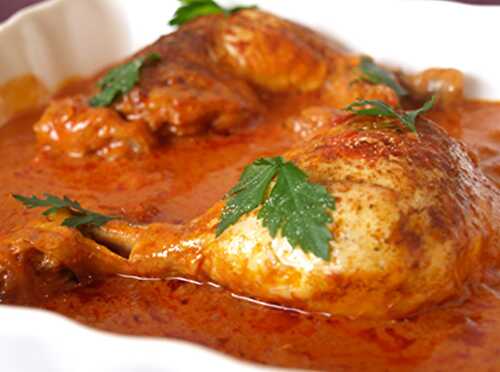 Cuisses de poulet et sauce tomate au cookeo - recette cookeo.
