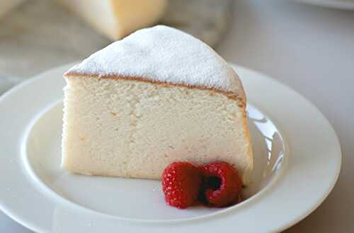 Gâteau au fromage japonais - cheesecake moelleux pour votre dessert