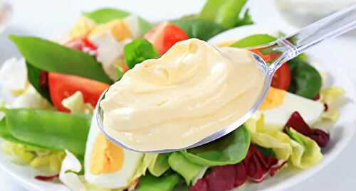 Mayonnaise maison facile au thermomix - pour accompagner vos salades