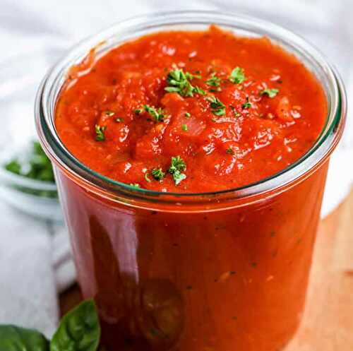 Sauce tomate facile au cookeo - le coulis de nos grands-parents