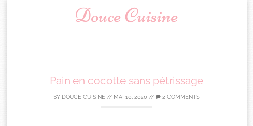 Douce Cuisine