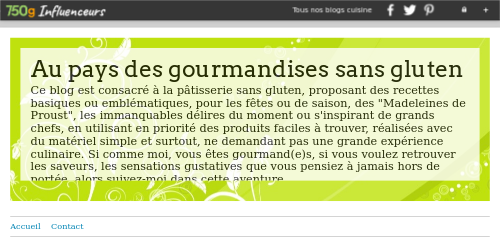 Au pays des gourmandises sans gluten