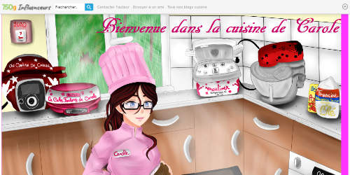 bienvenue dans la cuisine de Carole