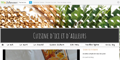 Cuisine d'ici et d'ailleurs